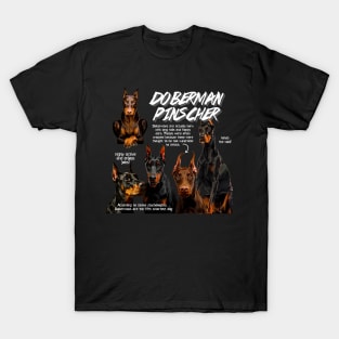 Doberman Pinscher Fun Facts T-Shirt